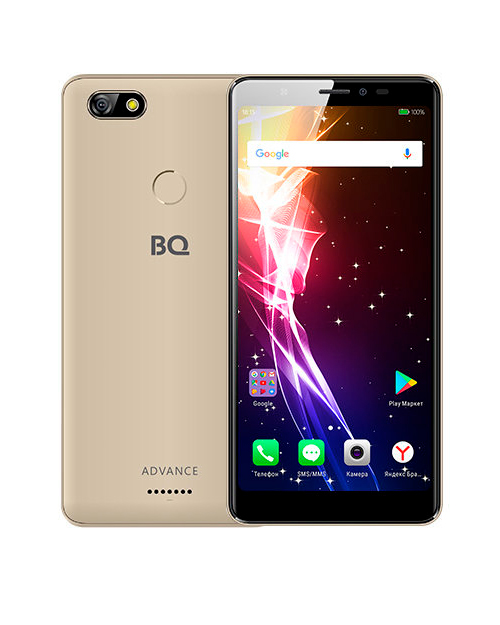 купить Смартфон BQ-5500L Advance LTE Золотой /  в Алматы