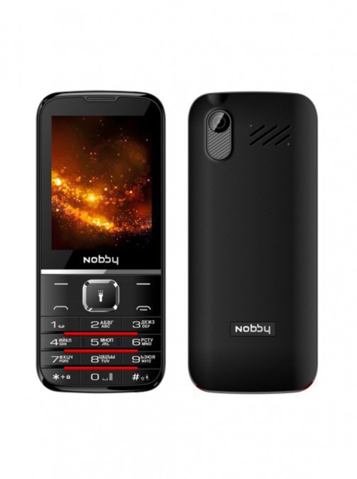 купить Мобильный телефон Nobby 310 черно-серый в Алматы