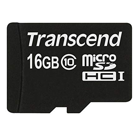 купить Карта памяти MicroSD 16GB Class 10 Transcend TS16GUSDHC10 в Алматы