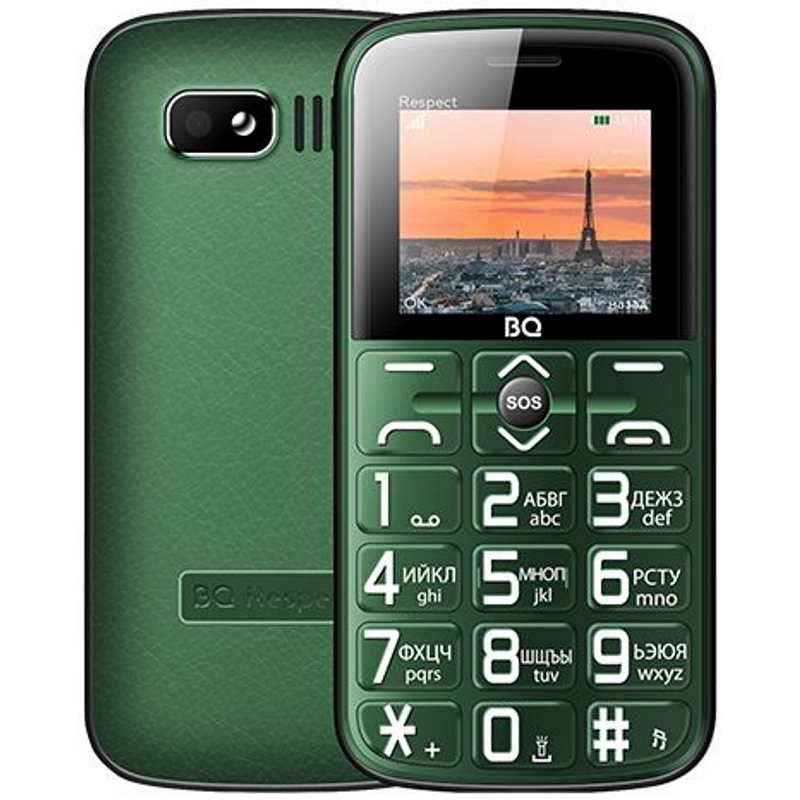 купить Мобильный телефон BQ-1851 Respect Зелёный /  в Алматы