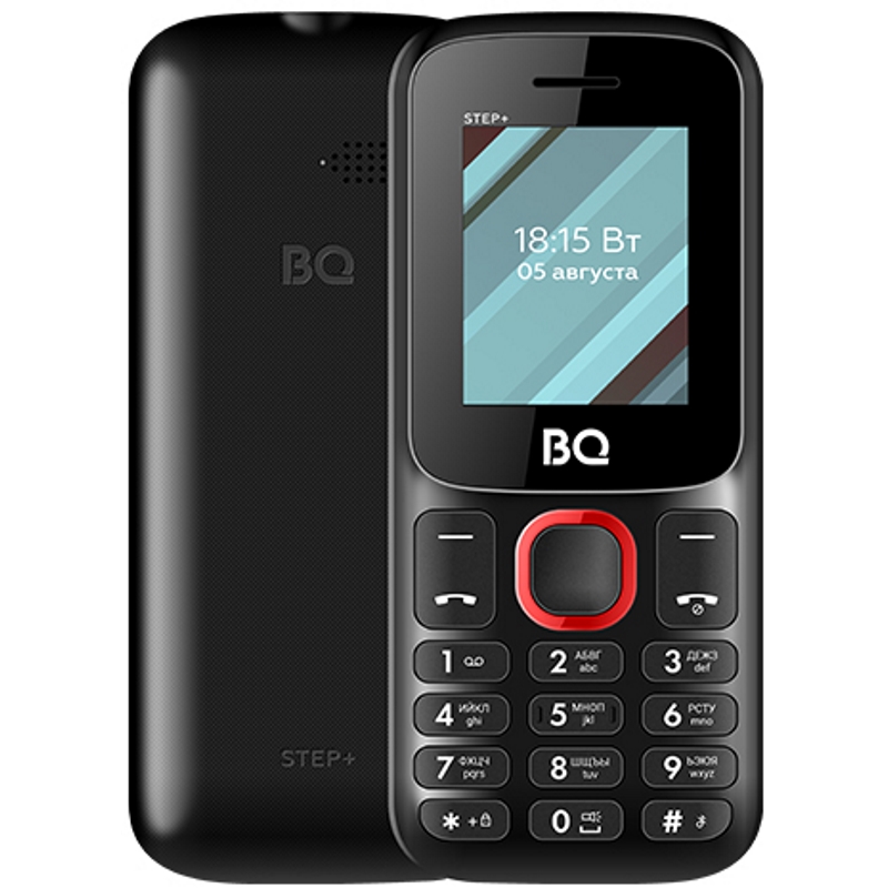 купить Мобильный телефон BQ-1848 Step+ black+red /  в Алматы