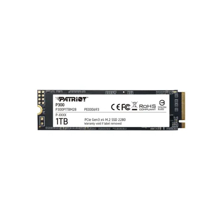 купить Твердотельный накопитель SSD 1 Tb M.2 PCIe Patriot P300 P300P1TBM28 PCIe Gen3 x4 в Алматы