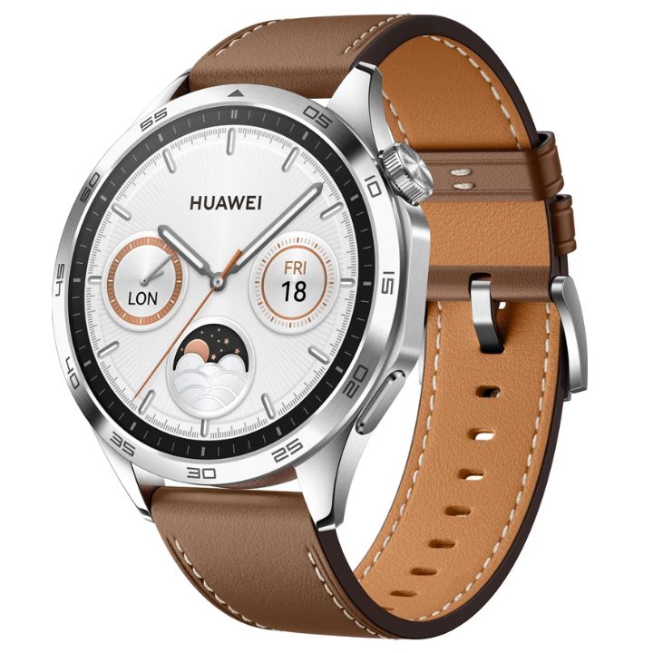 купить Смарт часы Huawei Watch GT 4 PNX-B19 46mm Brown Leather Strap 55020BGX в Алматы