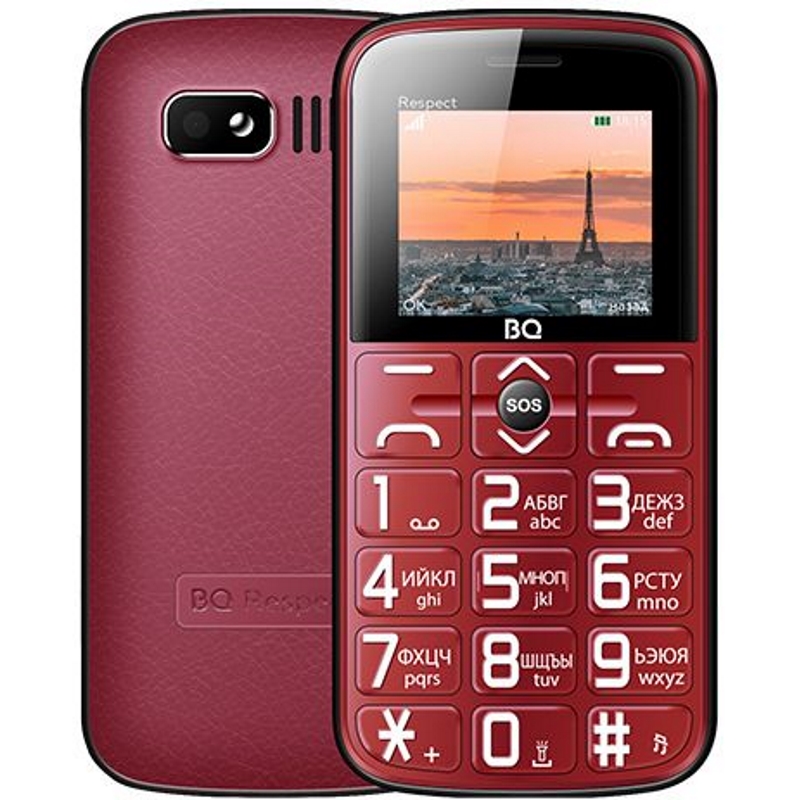 купить Мобильный телефон BQ-1851 Respect Красный /  в Алматы