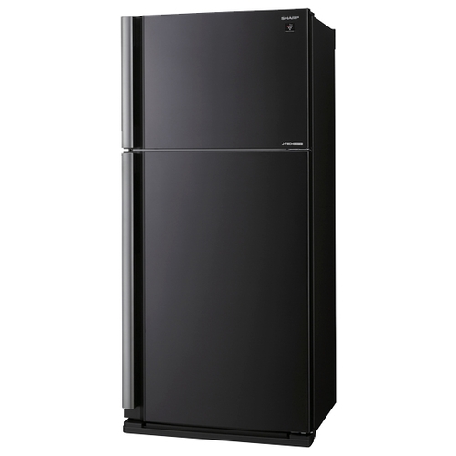 купить Холодильник Sharp SJXE55PMBK с верхним расположением морозильной камеры, black /  в Алматы