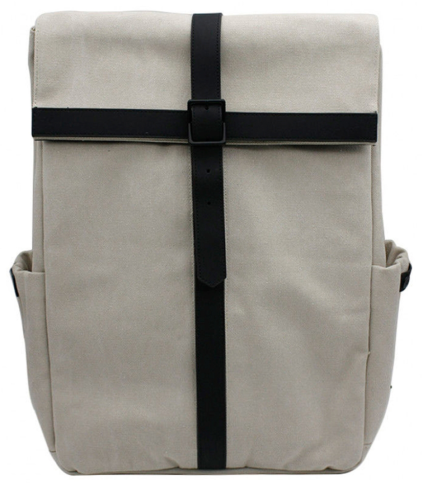 купить Рюкзак, Xioami,  RunMi 90* Points GRINDER Oxford Leisure Backpack 6971732584967, 14.1*, 2 внешних отделения, Органайзер, Высококачественный полиэстер, Белый в Алматы