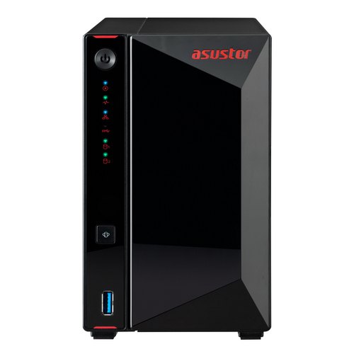 купить Сетевое Хранилище Asustor AS5202T, 2хHDD, 3xUSB 3.2, 2x2.5G/1G LAN, 1xHDMI, Celeron J4005, 2 Gb DDR4 в Алматы