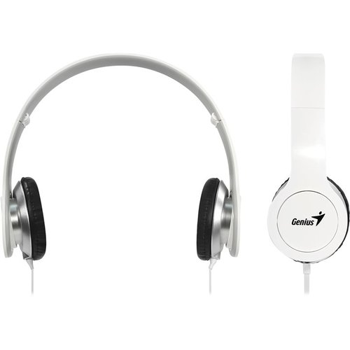 купить Наушники Genius HS-M430, Wired headset, 3.5mm audio cable, foldable earcup, inline microphone. в Алматы