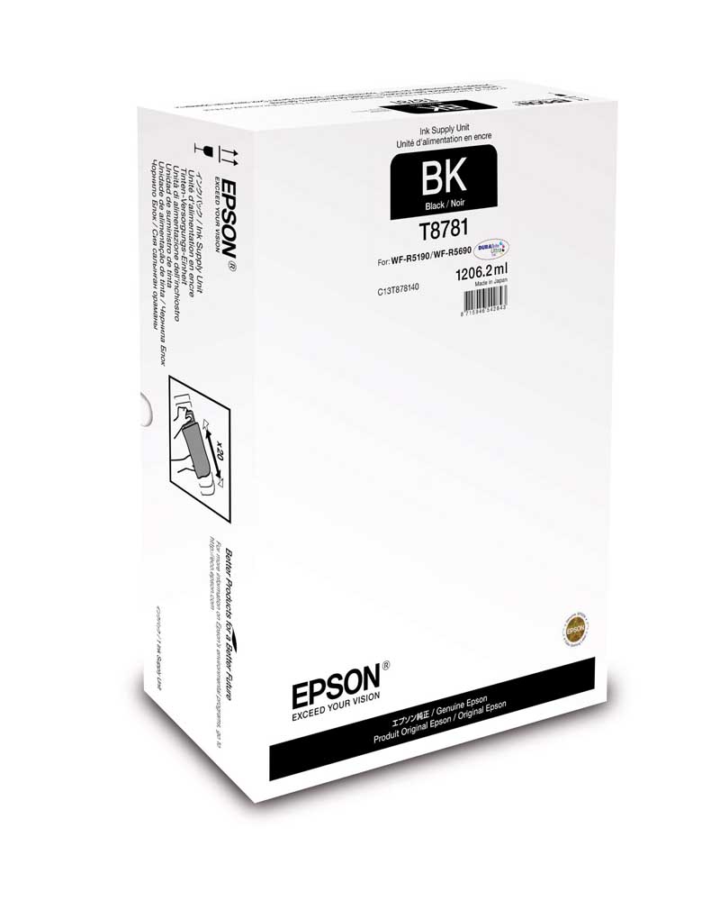 купить Картридж Epson C13T878140 WorkForce Pro WF-R5xxx series черный в Алматы
