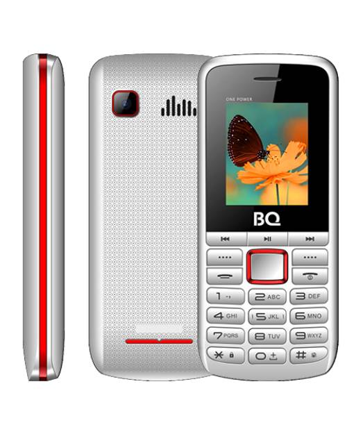 купить Мобильный телефон BQ 1846 One Power белый+красный /  в Алматы