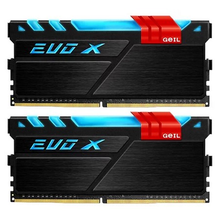 купить Оперативная память EVO X SERIES Kit 32GB (2x16GB) GEIL 3000MHz DDR4 PC4-24000 D4 GEX432GB3000C16ADC в Алматы