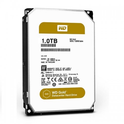 купить Жёсткий диск HDD 1TB Western Digital 7200RPM 6GB/S 128MB GOLD WD1005FBYZ Western Digital в Алматы