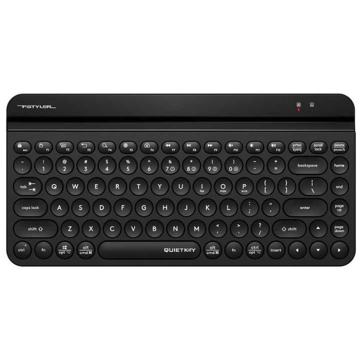 купить Клавиатура беспроводная A4tech FBK30-Black <BT+2,4GHz, compact> в Алматы
