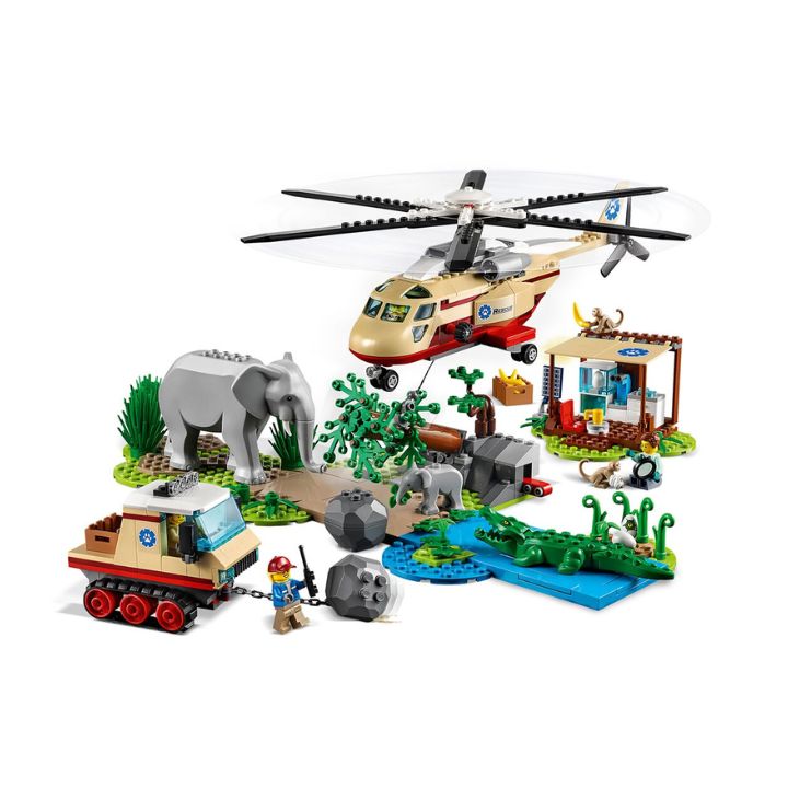 купить Конструктор LEGO City Операция по спасению зверей в Алматы
