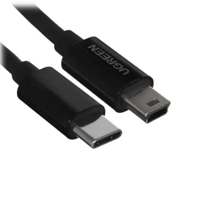 купить Кабель UGREEN US242 USB-C Male to Mini USB Male Nickle Plated ABS Case 2m (Black) 70873 в Алматы