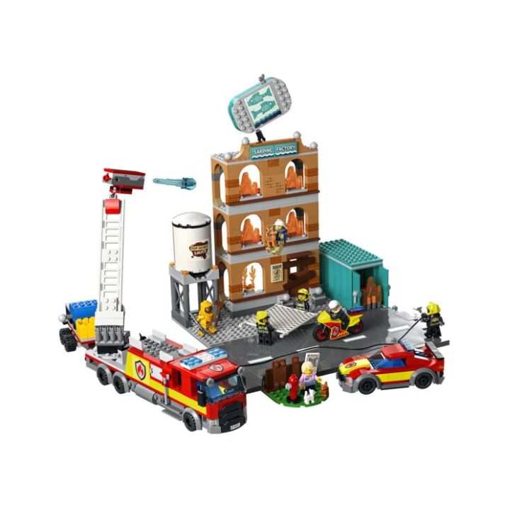 купить Конструктор LEGO City Пожарная команда в Алматы