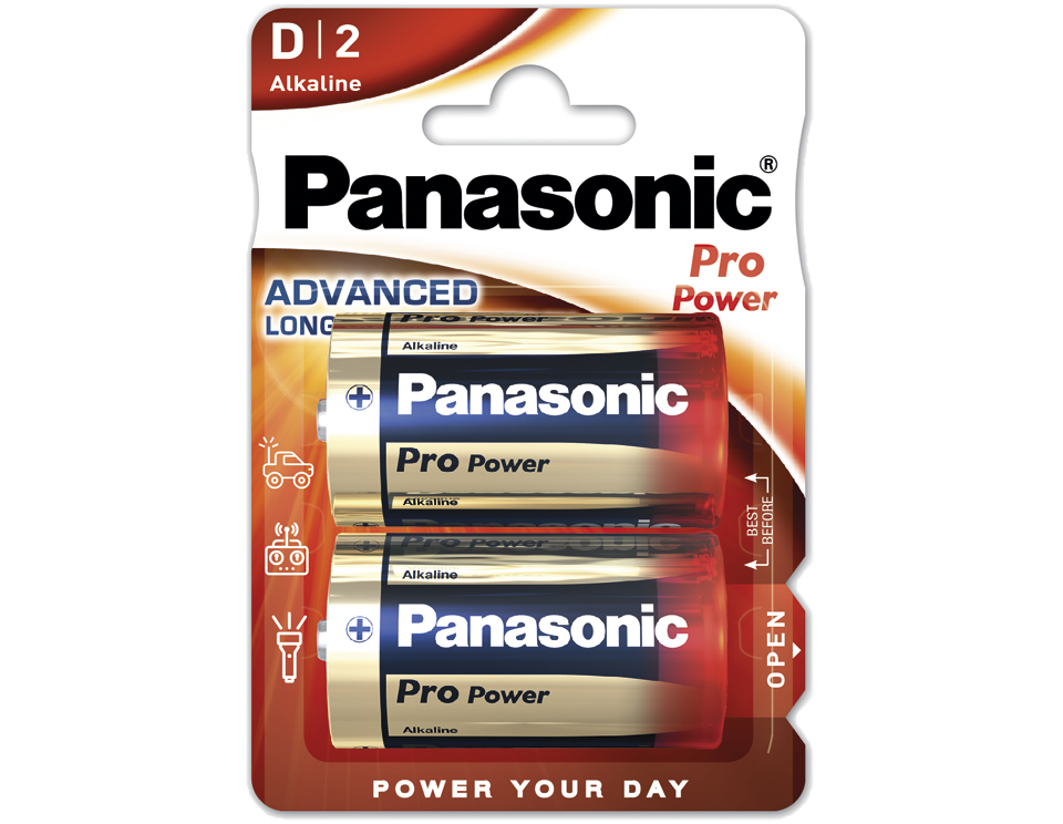 купить Батарейка щелочная PANASONIC Pro Power D/2B /  в Алматы