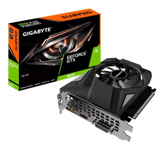 купить Видеокарта Gigabyte (GV-N1656D6-4GD) GTX1650 D6 4G в Алматы