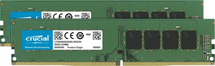купить Оперативная память 16GB KIT (2x8Gb) DDR4 2400MHz Crucial CL17 SR x8 Unbuffered DIMM 288pin CT2K8G4DFS824A                                                                                                                                                  в Алматы