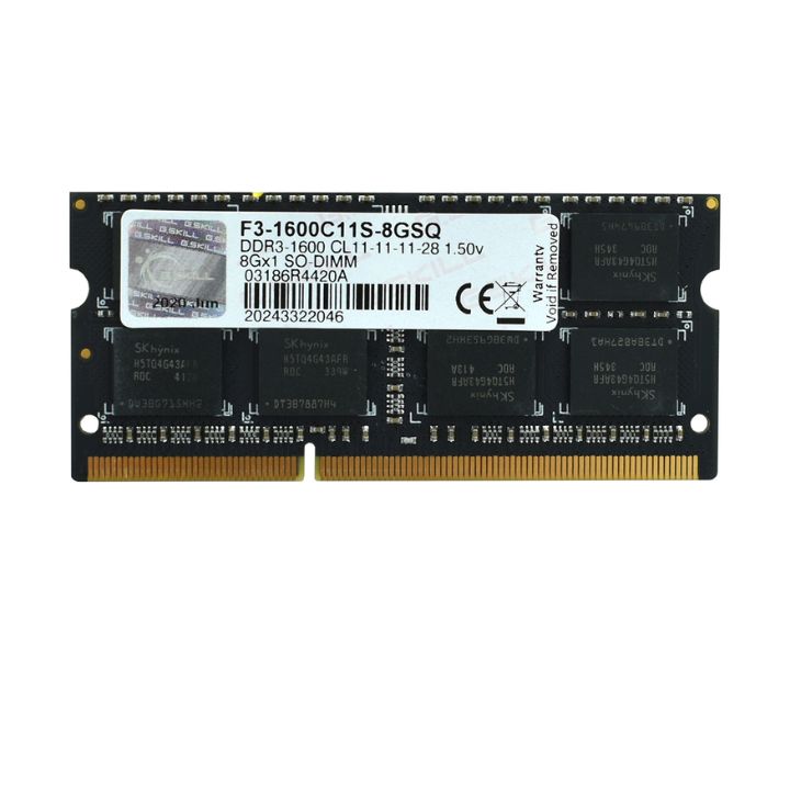 купить Модуль памяти для ноутбука G.SKILL F3-12800 F3-1600C11S-8GSQ DDR3 8GB в Алматы