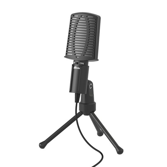 купить Настольный микрофон Ritmix RDM-125 черный в Алматы