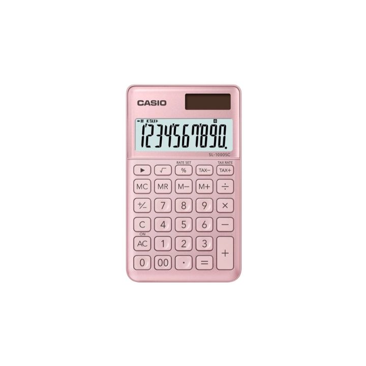 купить Калькулятор карманный CASIO SL-1000SC-PK-W-EP в Алматы