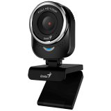 купить GENIUS QCam 6000, black, Full-HD 1080p webcam, universal clip, 360 degree swivel, USB, built-in microphone, rotation 360 degree, tilt 90 degree в Алматы