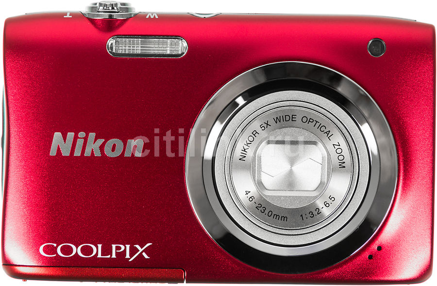 купить Фотоаппарат компактный Nikon COOLPIX A100 красный в Алматы