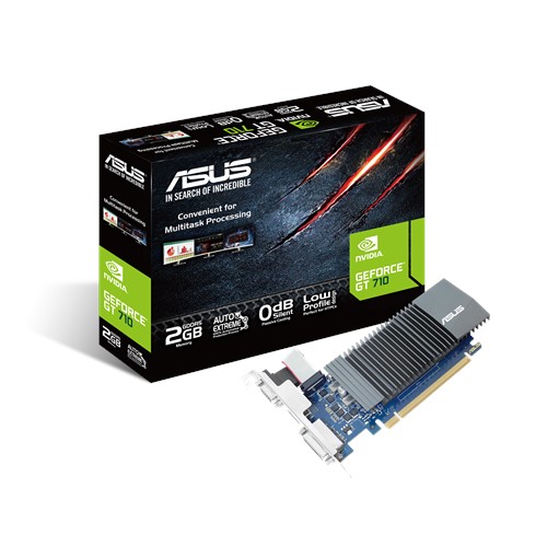 купить Видеокарта ASUS GeForce GT710 2Gb 32bit GDDR5 D-Sub DVI HDMI PCI Express 2.0                                                                                                                                                                               в Алматы