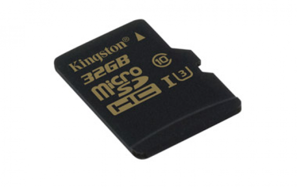 купить Карта памяти Kingston 32GB, SDCG/32GBSP, microSDHC Class U3 UHS-I 90R/45W Single Pack w/o Adapter в Алматы