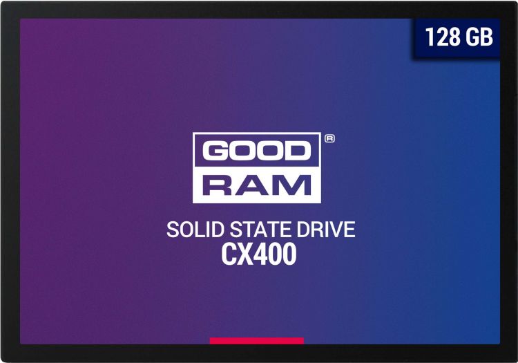 купить Твердотельный накопитель 128GB SSD GOODRAM CX 400 2.5” SATA3 3D NAND R550Mb/s W450MB/s 7mm SSDPR-CX400-128 в Алматы
