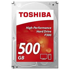 купить Жёсткий диск HDD 500Gb Toshiba P300 SATA6Gb/s 7200rpm 64Mb 3,5* HDWD105UZSVA  в Алматы