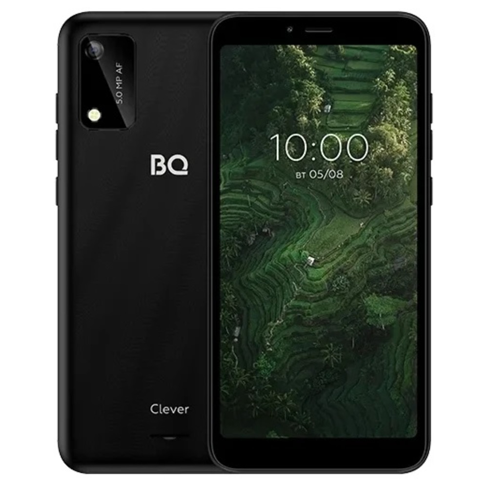 купить Смартфон BQ-5745L Clever Чёрный графит в Алматы