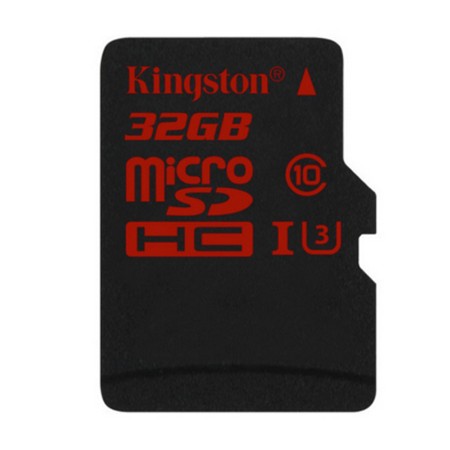 купить Карта памяти MicroSD 32GB Class 10 U3 Kingston SDCA3/32GBSP в Алматы