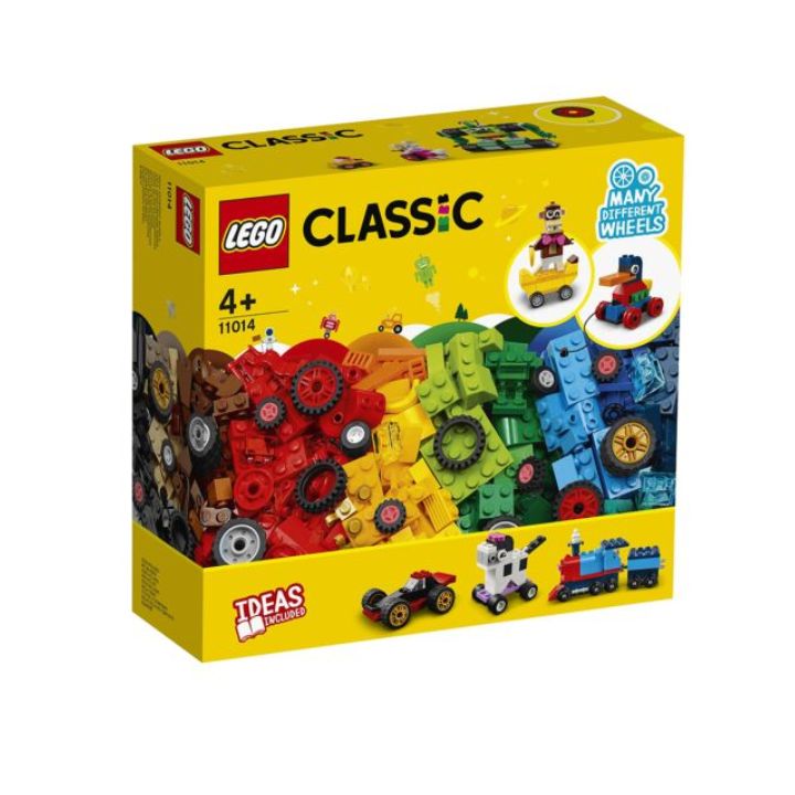 купить Конструктор LEGO Classic Кубики и колёса в Алматы