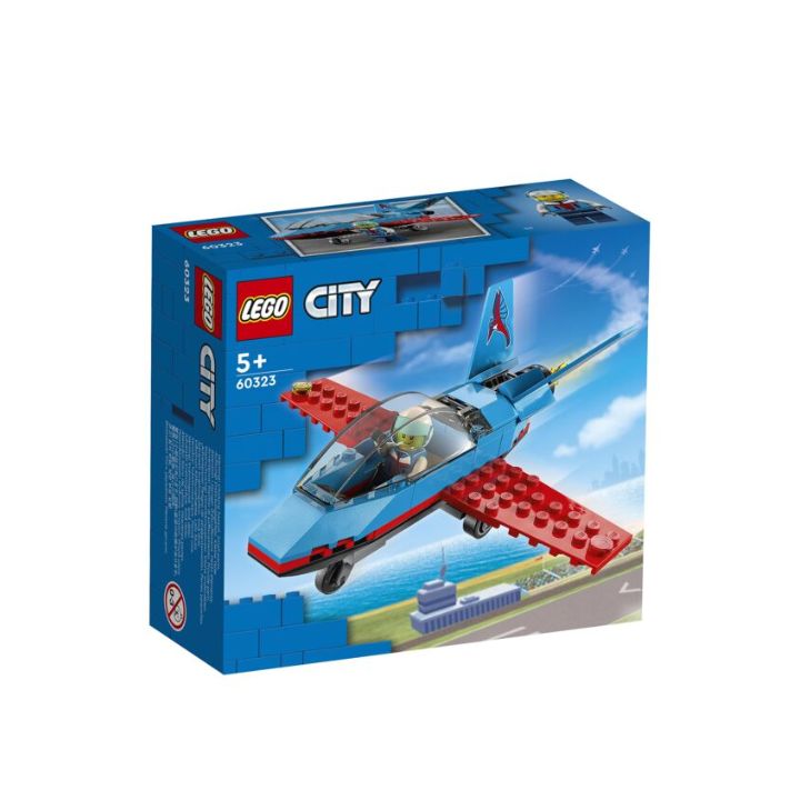 купить Конструктор LEGO City Трюковый самолёт в Алматы