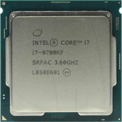 купить CPU Intel Core i7 9700КF 3,6GHz (4,9GHz) 12Mb 8/8 Core Coffe Lake Tray 95W FCLGA1151 в Алматы
