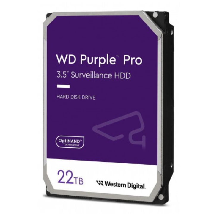 купить  Жесткий диск HDD 22 Tb SATA 6Gb/s Western Purple Pro WD221PURP в Алматы