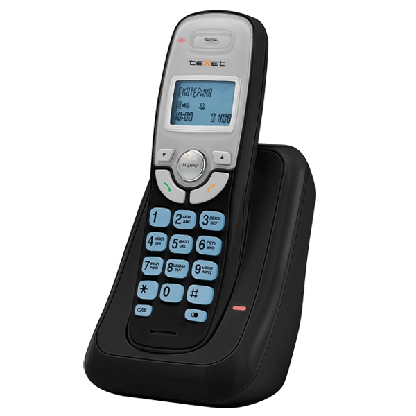купить Бесшнуровой телефонный аппарат teXet TX-D6905А цвет черный /  в Алматы