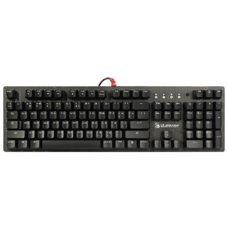 купить Клавиатура игровая Bloody B800 NetBee <OrangeLED, USB, мех клавиатура с переключателями> в Алматы