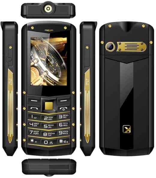 купить Мобильный телефон TM-520R цвет черный-желтый /  в Алматы
