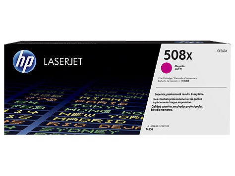 купить 508X Magenta LaserJet Toner Cartridge for Color LaserJet Enterprise M552/M553/M577, up to 12500 pages Увеличенной емкости в Алматы