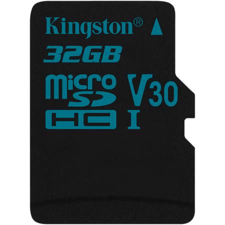 купить Карта памяти MicroSD 32GB Class 10 U3 Kingston SDCG2/32GBSP в Алматы