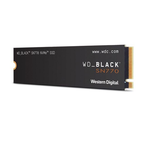 купить Твердотельный накопитель  500GB SSD WD BLACK SN770 NVMe M.2 PCI-E R5000Mb/s, W4000MB/s WDS500G3X0E в Алматы