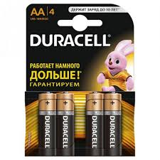 купить Батарейка DURACELL Basic АА 4шт в Алматы