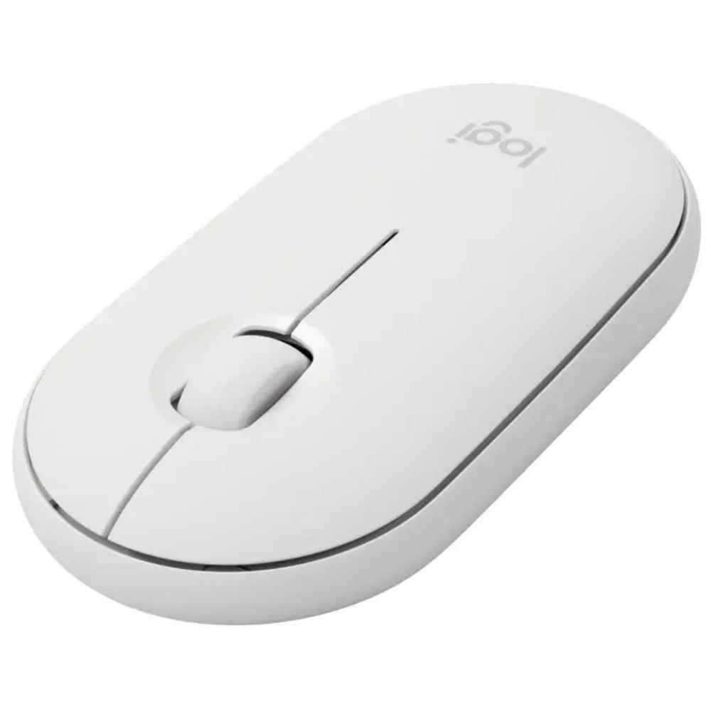 купить Мышь компьютерная Mouse wireless LOGITECH Pebble M350 white 910-005541 в Алматы