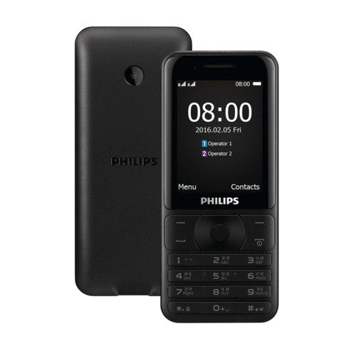 купить Мобильный телефон Philips E181 черный в Алматы