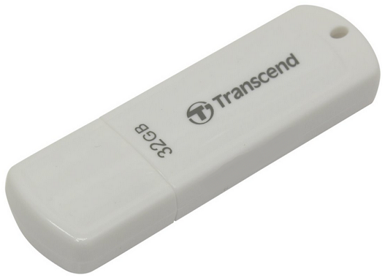 купить USB Флеш 32GB 2.0 Transcend TS32GJF370 белый в Алматы