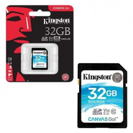 купить Карта памяти SD 32GB Class 10 U3 Kingston SDG/32GB в Алматы
