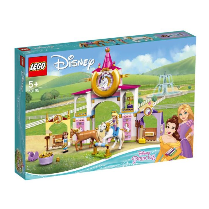 купить Конструктор LEGO Disney Princess Королевская конюшня Белль и Рапунцель в Алматы